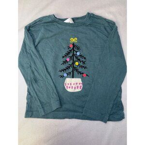 Hanna Andersson girl’s size 4 Christmas tree shirt.